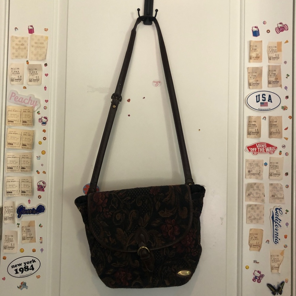 Liz Claiborne Satchel Crossbody Floral Bag